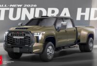 First Ever 2026 Toyota Tundra HD Looks Ready For Super Duty In Fantasy Construction Land Autoevolution