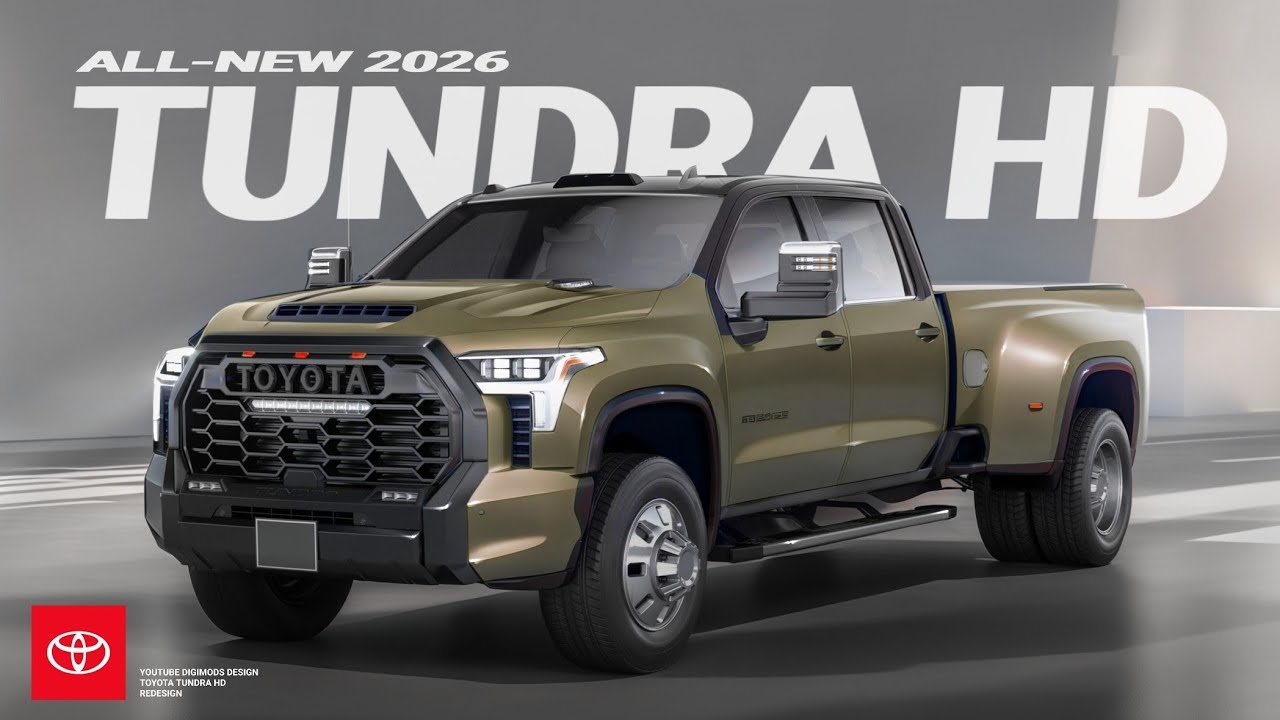 First Ever 2026 Toyota Tundra HD Looks Ready For Super Duty In Fantasy Construction Land Autoevolution