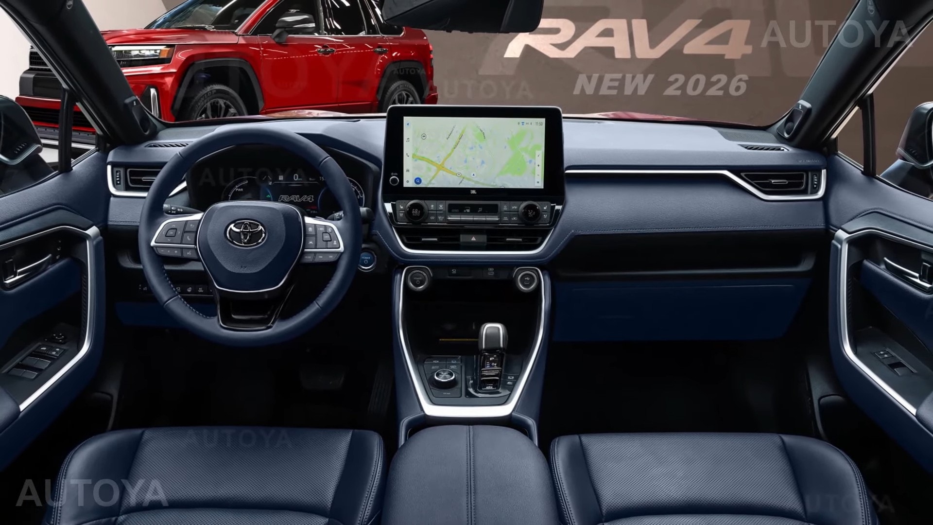 Fresh 2026 Toyota RAV4 Presents Itself Digitally In Fantasy Land Inside And Outside Autoevolution