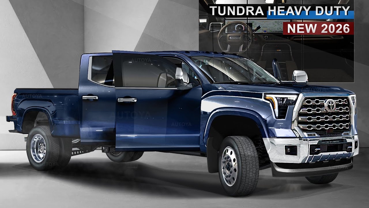 Heavy Duty 2026 Toyota Tundra HD INTERIOR Preview YouTube