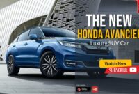 Honda Avancier 2023 2024 Review Price Specs Luxury SUV Design YouTube