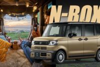Honda N Box Joy Is A Tiny Van Ready For Camping Adventures Carscoops