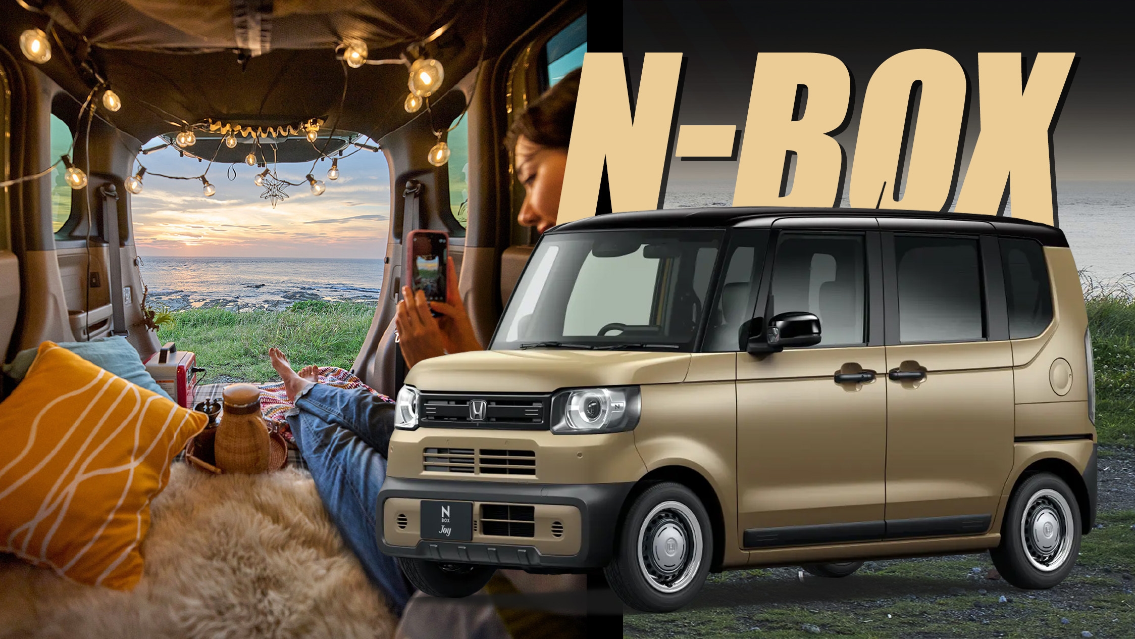 Honda N Box Joy Is A Tiny Van Ready For Camping Adventures Carscoops