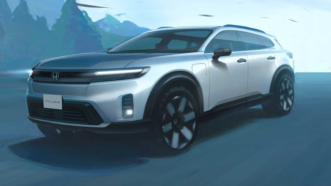 Honda Prologue Erstes Bild Des 2024 Startenden Elektro SUVs