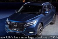 Honda UR V 2024 The Bigger Brother Of CR V YouTube