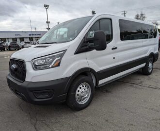 New 2024 Ford Transit Passenger XL In Oxford White Greensburg PA F05499