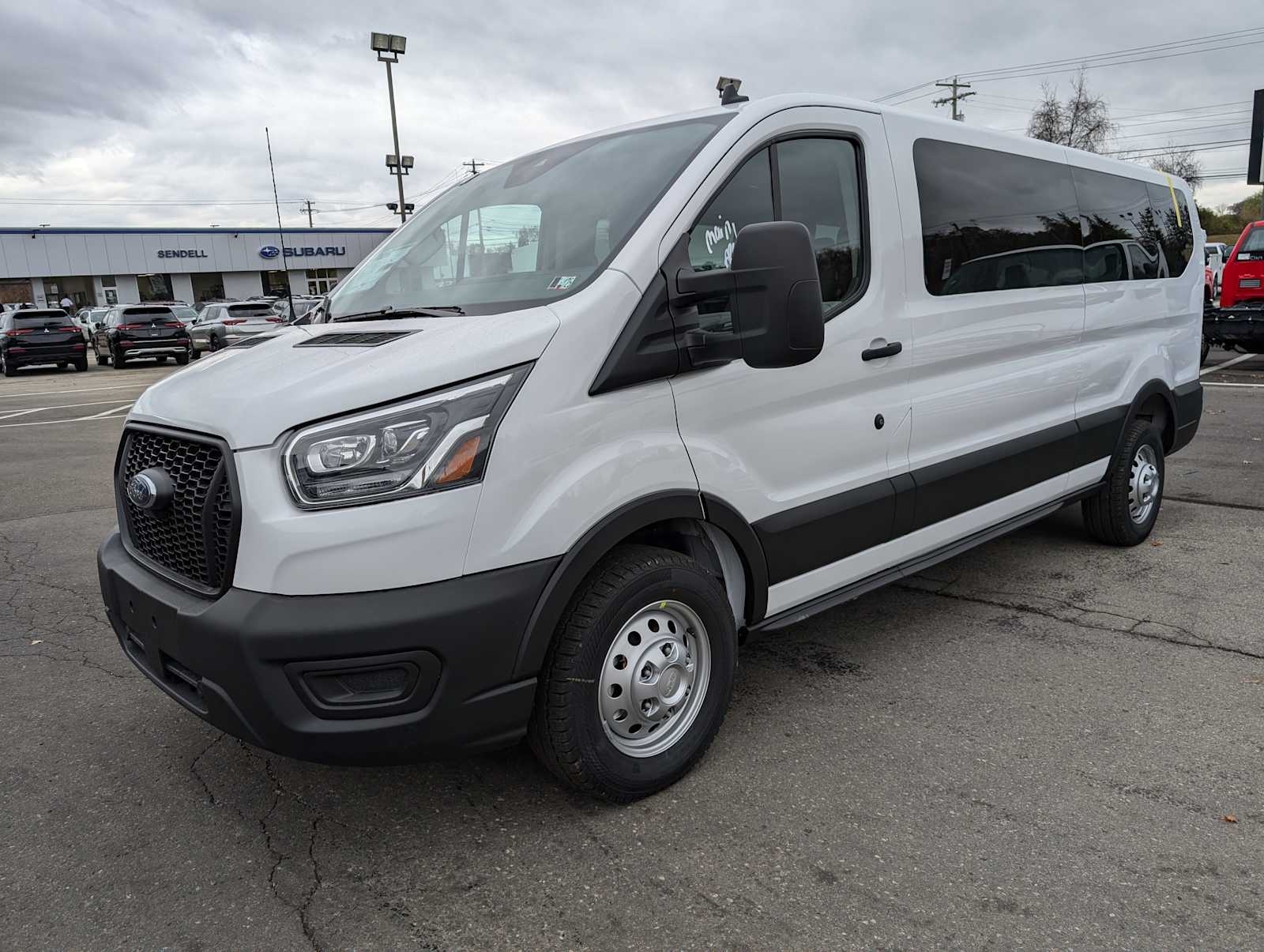 New 2024 Ford Transit Passenger XL In Oxford White Greensburg PA F05499