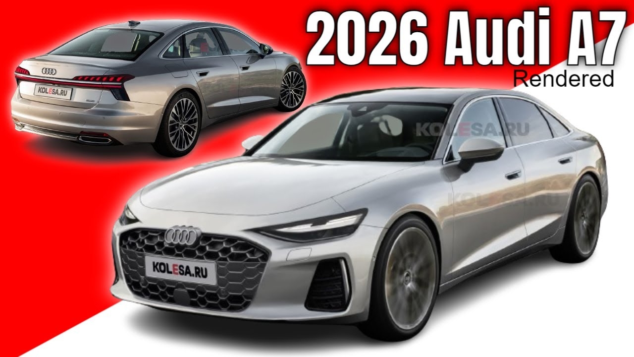 New 2026 Audi A7 Sedan Rendered YouTube