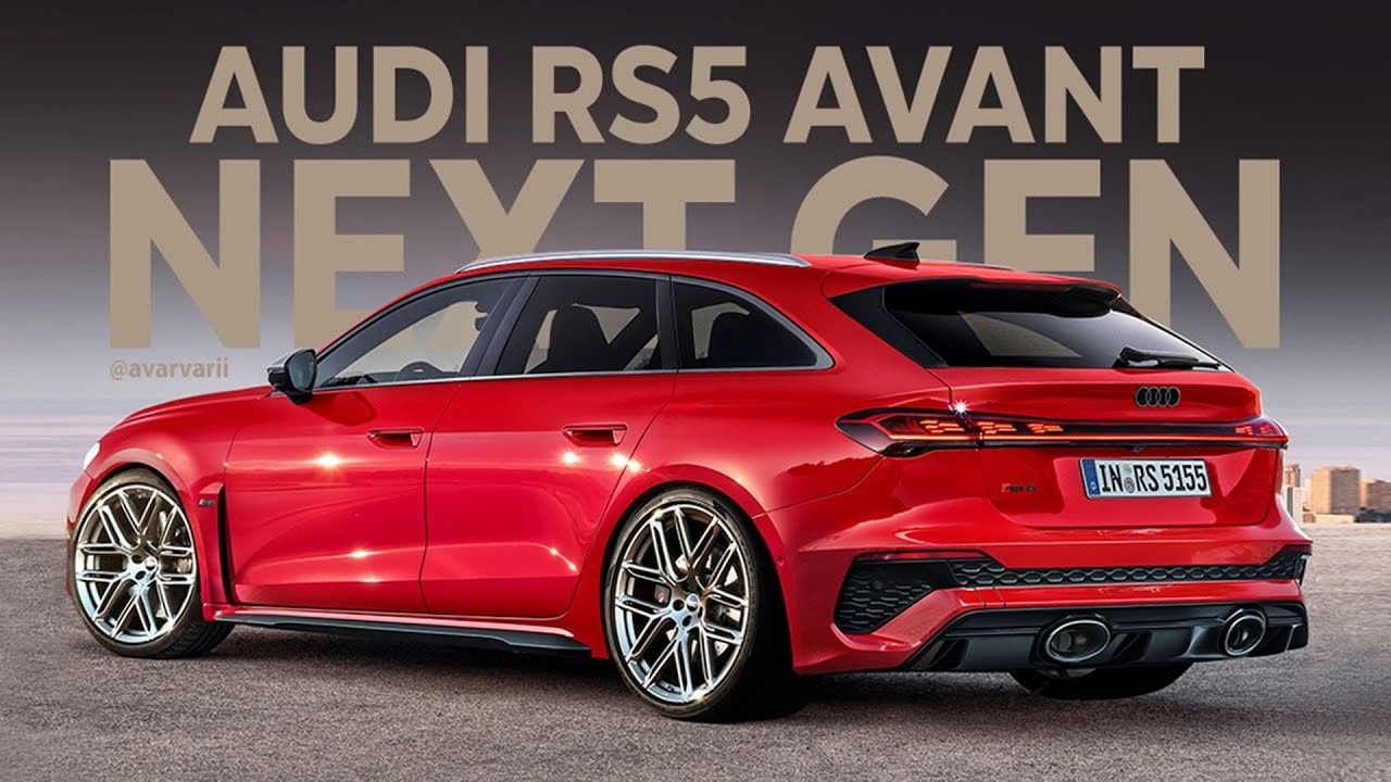 New 2026 Audi RS 5 Imagined In Sedan And Avant Body Styles Ahead Of Its Premiere Autoevolution
