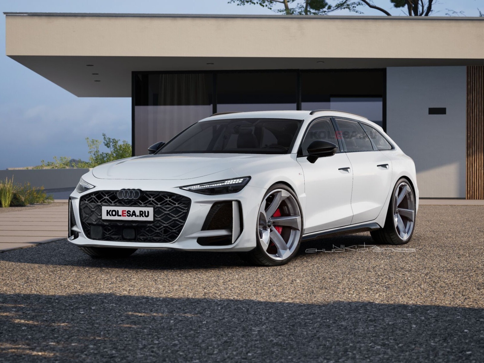 New 2026 Audi RS 6 Avant Debuts In Fantasy Land Autoevolution