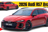New 2026 Audi RS7 Avant Wagon Rendered YouTube