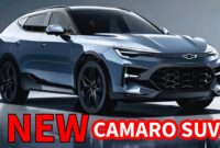 New 2026 Chevrolet Camaro SUV Imagined It s A Blue Collar Exotic High Rider Autoevolution