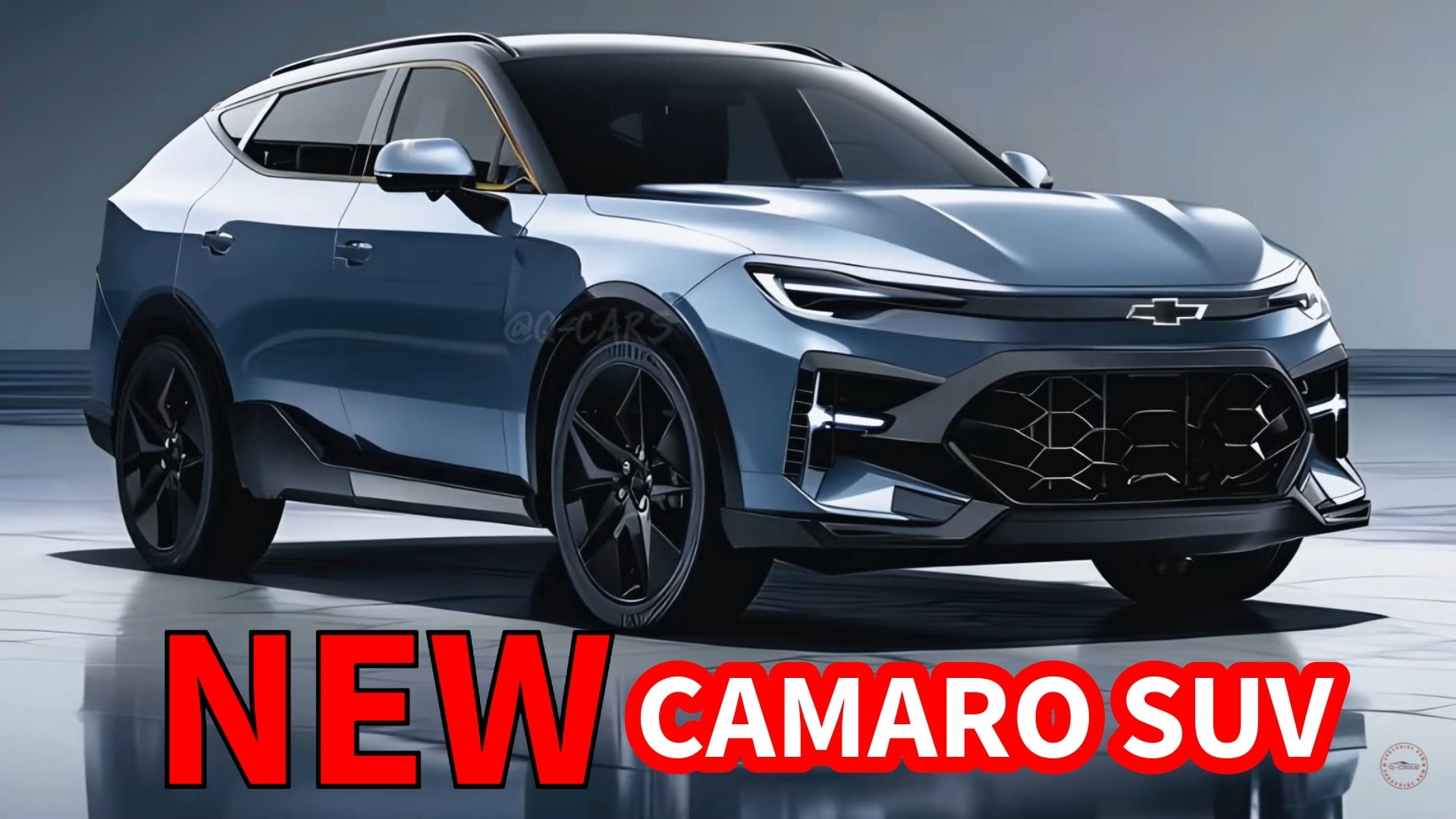 New 2026 Chevrolet Camaro SUV Imagined It s A Blue Collar Exotic High Rider Autoevolution