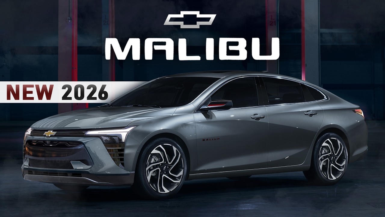 New 2026 Chevrolet Malibu FIRST LOOK At The 2nd Facelift Or Next Generation YouTube