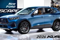 New 2026 Ford Escape FIRST LOOK At LAST FACELIFT Before SUV s Cancellation YouTube