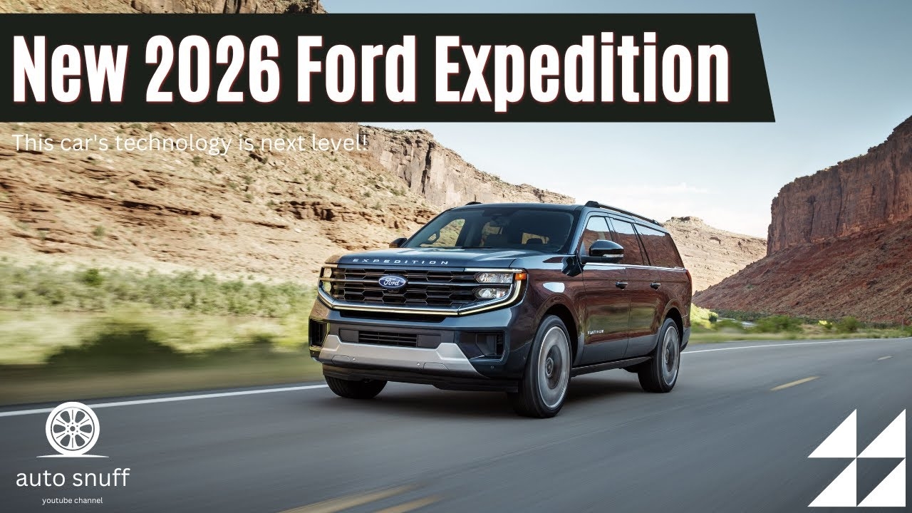 New 2026 Ford Expedition Review Redesign Engine And Release Date YouTube