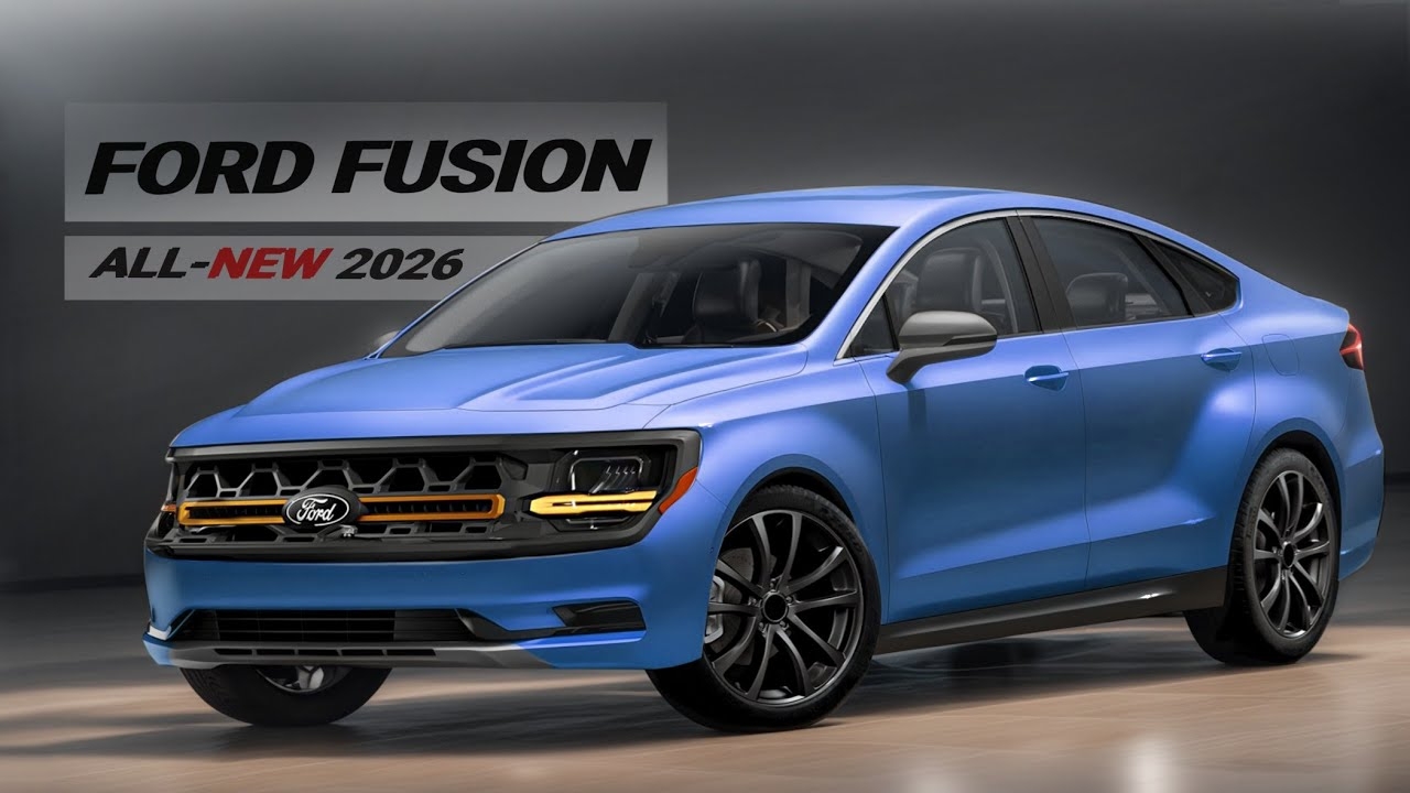 NEW 2026 FORD FUSION REDESIGN Digimods DESIGN YouTube