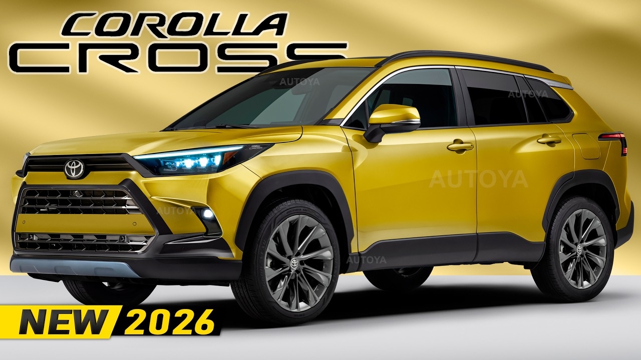 New 2026 Toyota Corolla Cross FIRST LOOK At SUV 2nd Facelift Or Next Generation YouTube