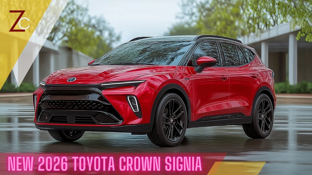 New 2026 Toyota Crown Signia The Real Crown YouTube