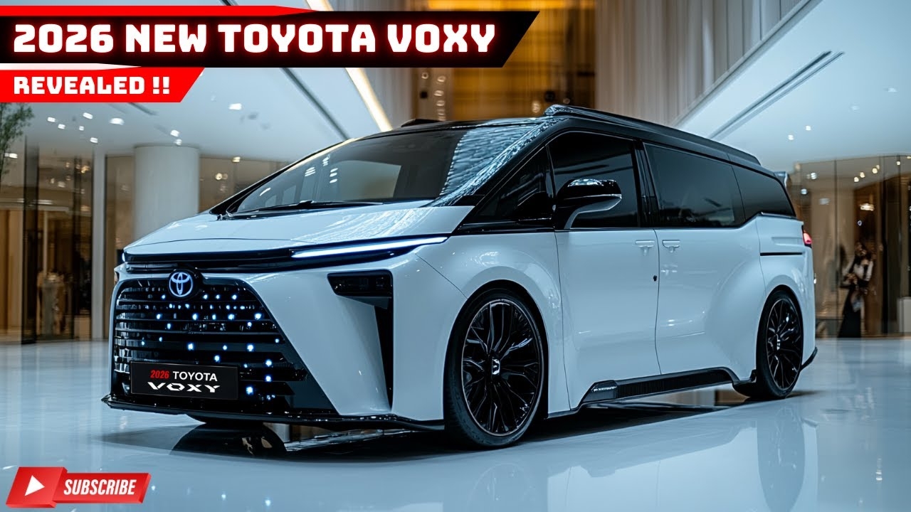 New 2026 Toyota Voxy Revealed Redefining Family Travel With Comfort Style And Innovation YouTube