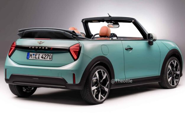 New MINI Cooper Drops Roof In Speculative Convertible Rendering