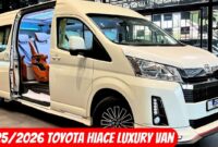 New Toyota Hiace 2025 2026 Luxury Van Luxury Toyota Hiace Redesign YouTube