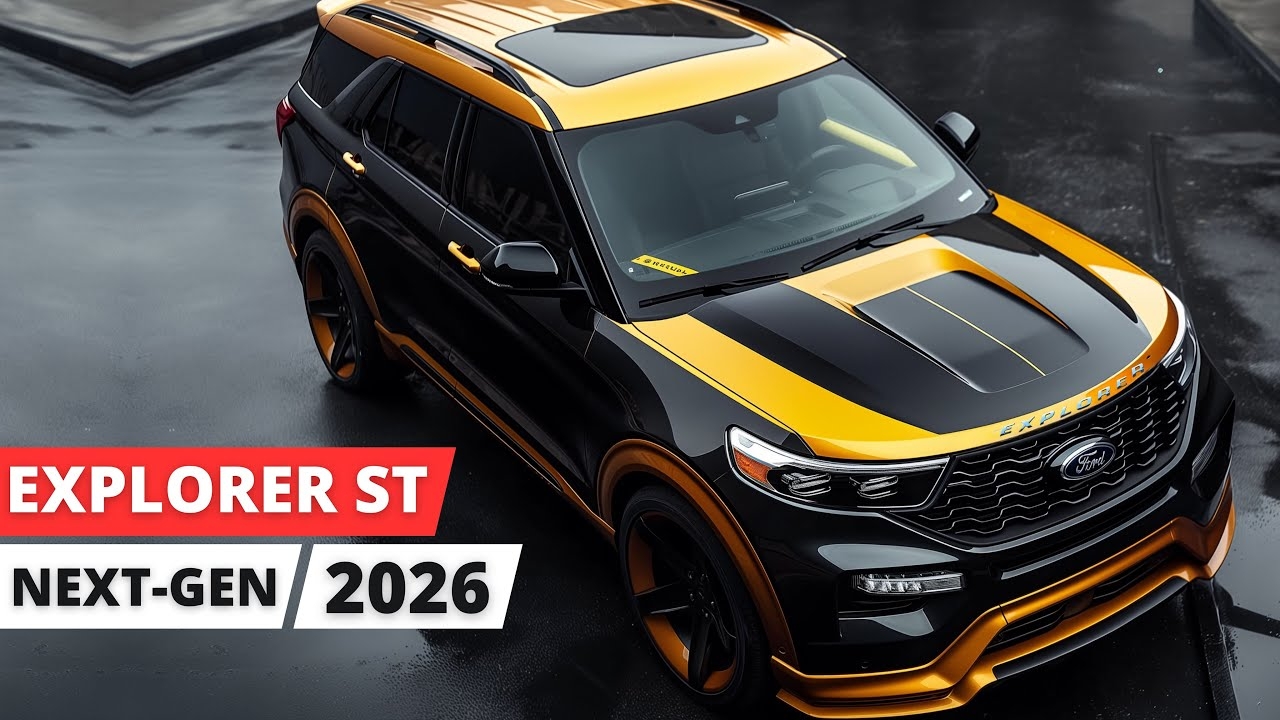 Next Gen 2026 Ford Explorer ST Power Luxury And Tech YouTube