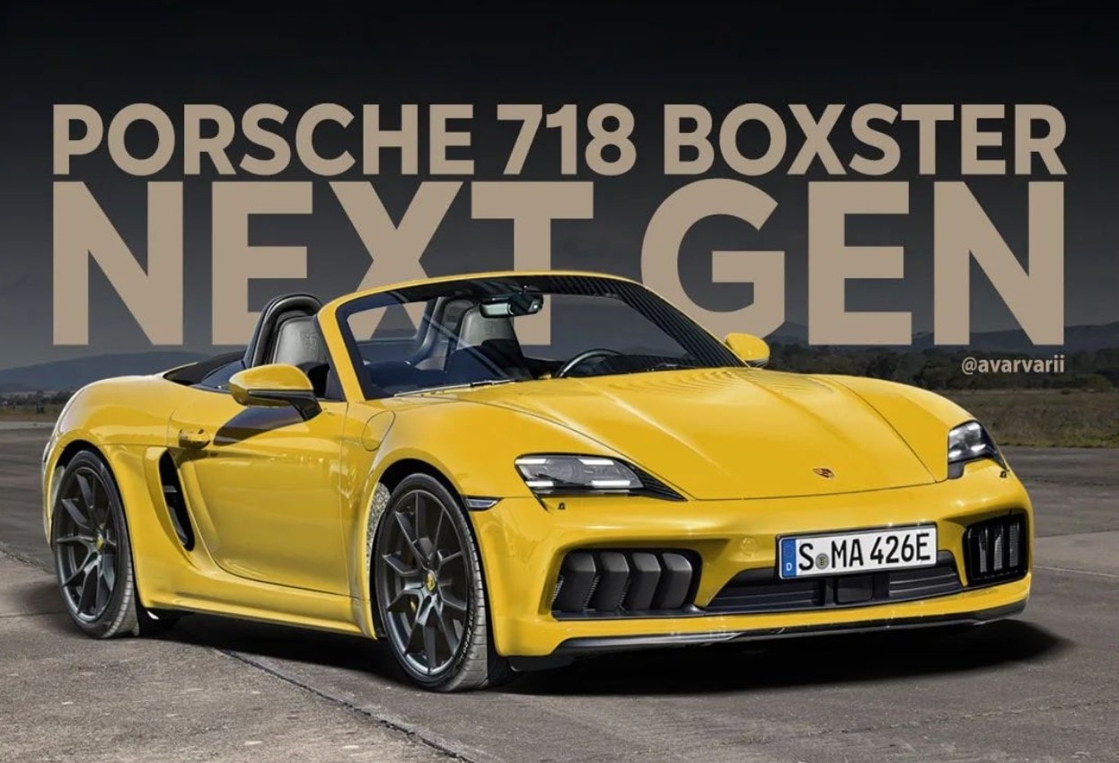 Next Gen Porsche 718 Boxster Digitally Gets Rid Of All Camouflage In Fantasy Land Autoevolution