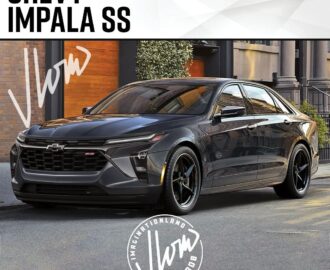 Reborn Chevrolet Impala SS Looks Ready For The New Year With A Quirky CGI Design Ethos Autoevolution