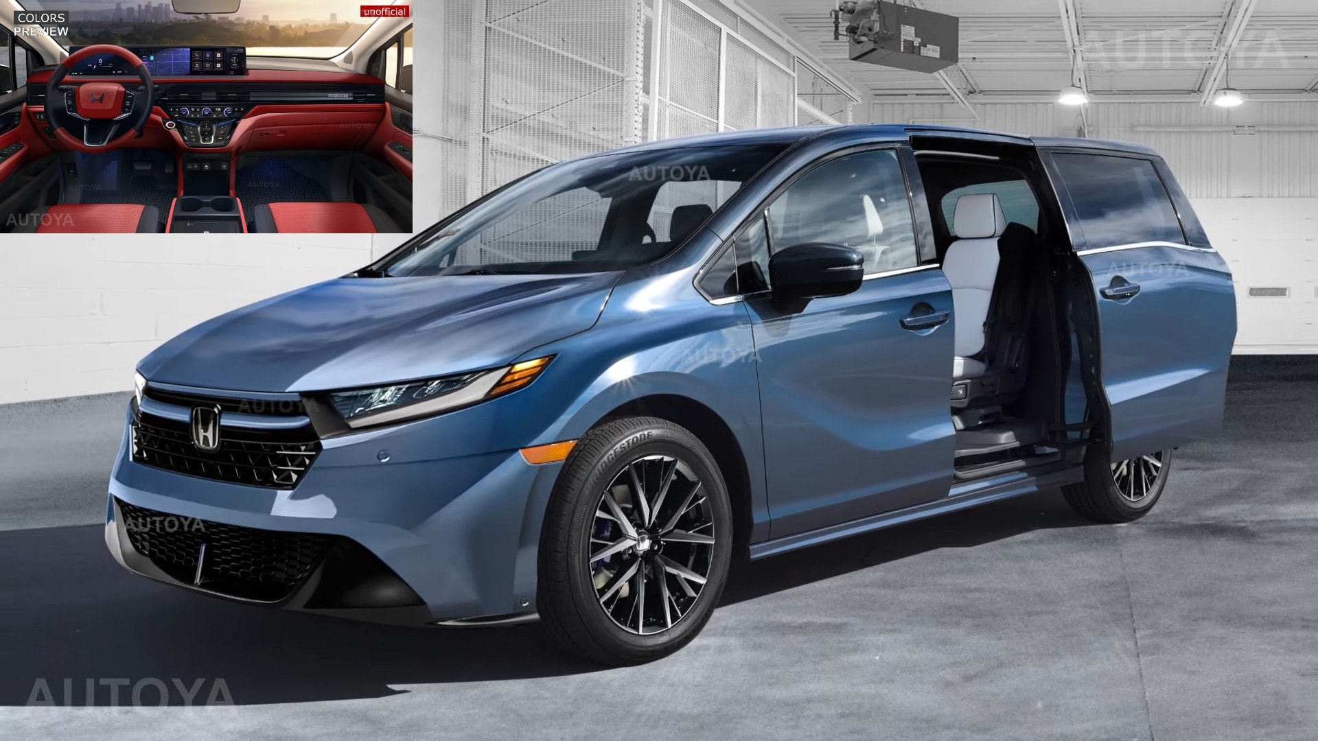 Refreshed 2026 Honda Odyssey Virtually Presents Its New Goodies Inside And Outside Autoevolution