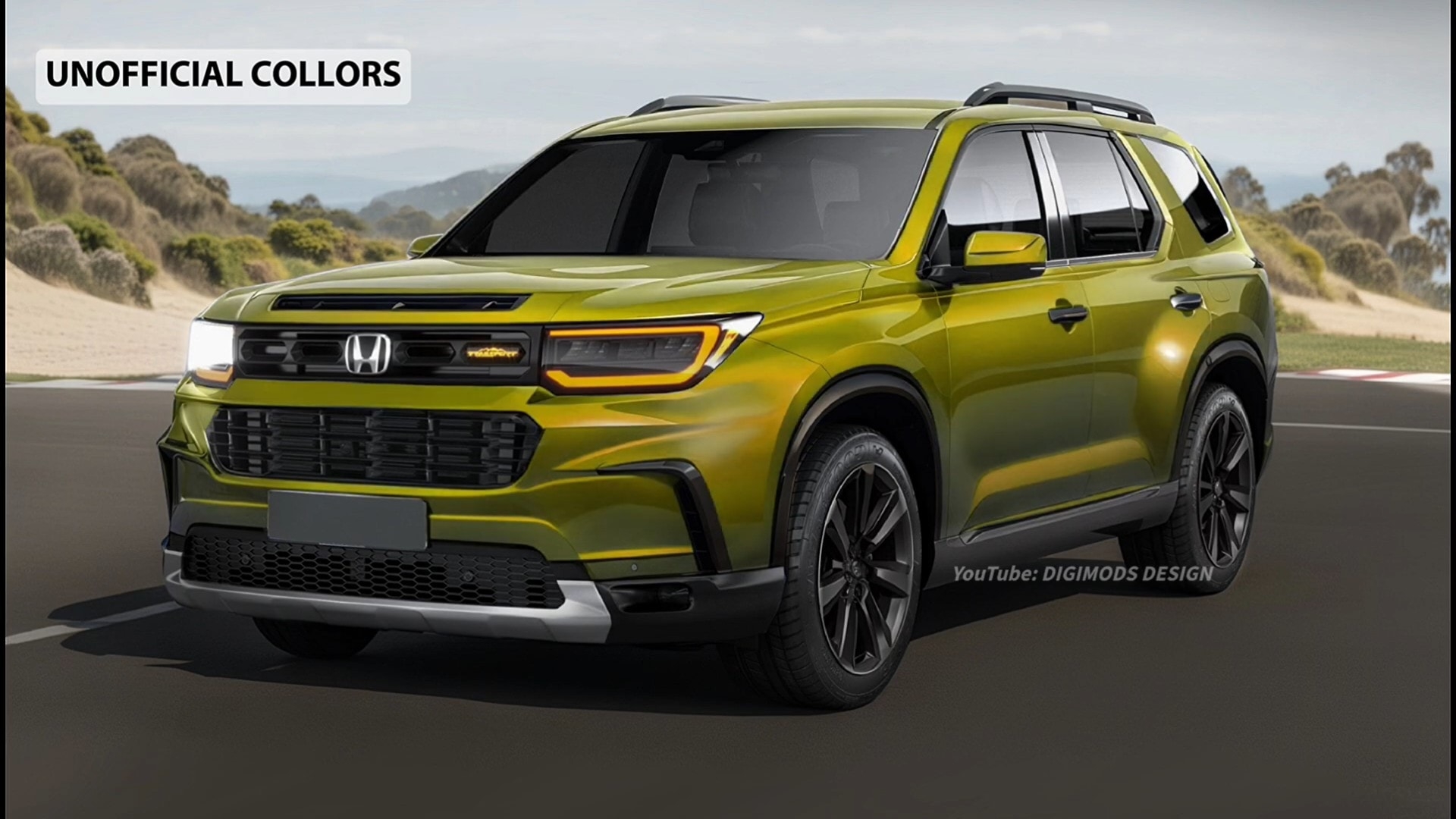Rendering 2026 Honda Pilot TrailSport Quickly Follows The Footsteps Of All New Passport Autoevolution