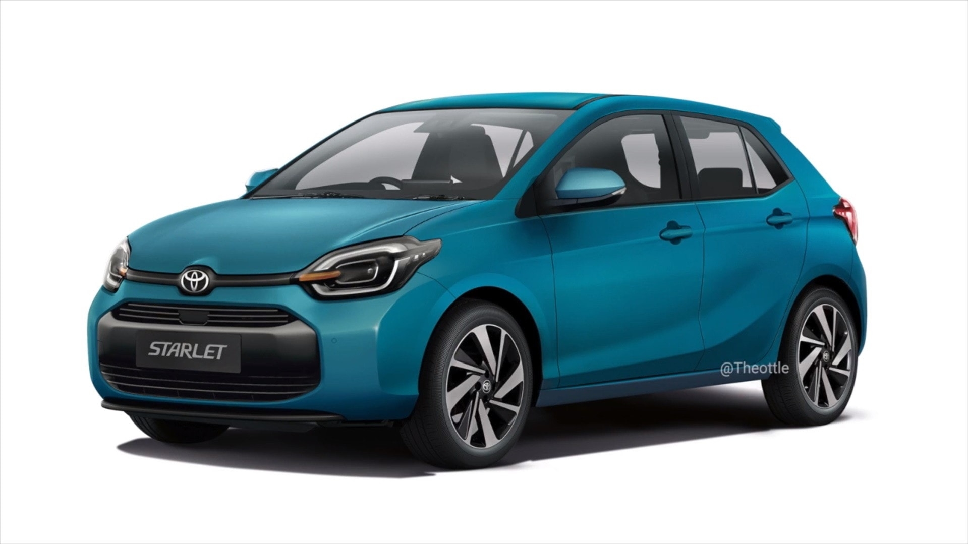 Rendering 2026 Toyota Starlet Deserves A GR Makeover And Will Reportedly Get It Autoevolution