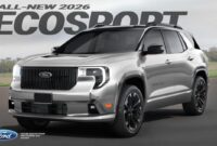 Rendering New 2026 Ford EcoSport Digitally Arrives In America Pick Your Favorite Color Autoevolution
