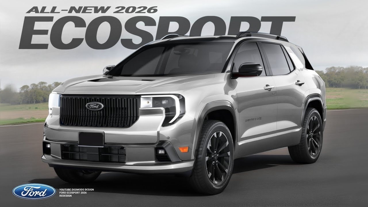 Rendering New 2026 Ford EcoSport Digitally Arrives In America Pick Your Favorite Color Autoevolution