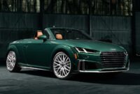 The Final Audi TT Special Edition Has Gorgeous Green Paint And A Gray Roof