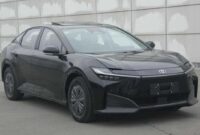 The Toyota Bz3 Sedan Is Revealed Through Leaked Images NYE Toyota