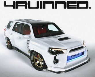 Toyota 4Runner Gets New Digital Lease Of Life As A Slammed Widebody Turbo 2JZ Sports SUV Autoevolution