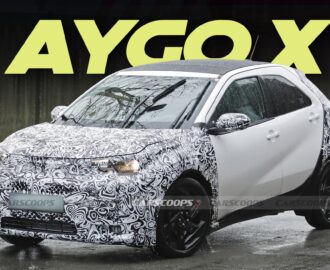 Toyota Aygo X Refresh Hits The Streets For The First Time Carscoops