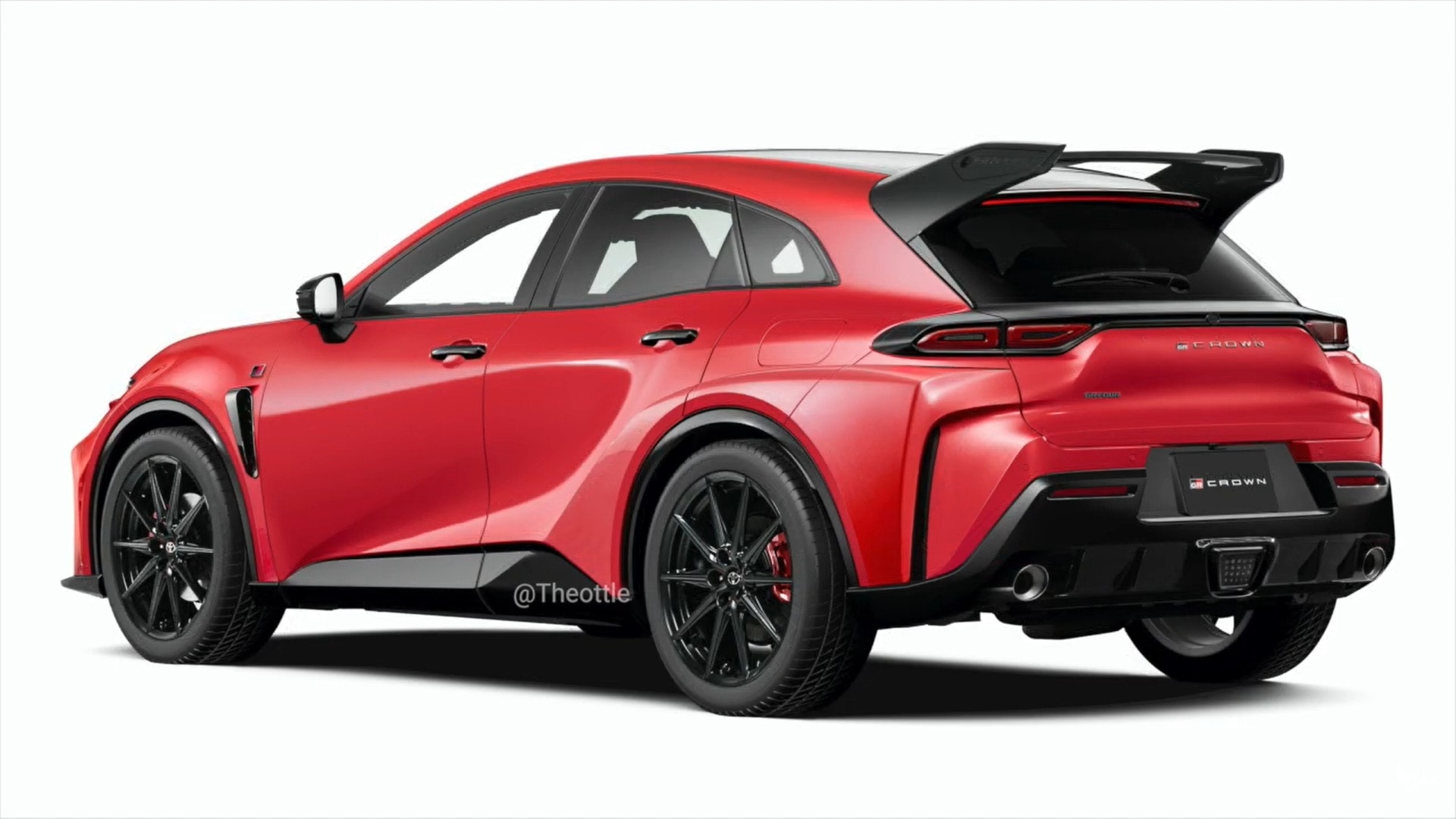 Toyota GR Crown Sport Feels Like A Wacky Hot SUV Virtual Idea That Might Just Work Autoevolution