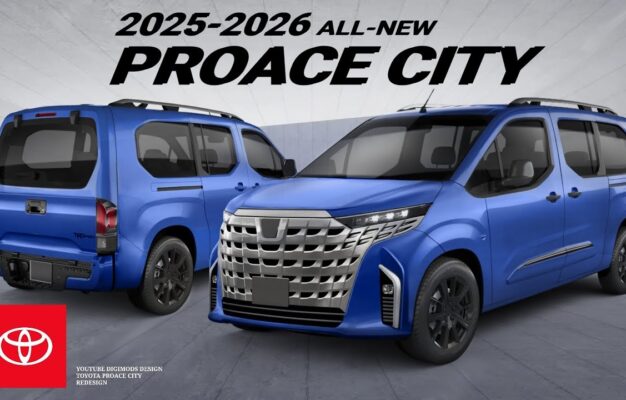 TOYOTA PROACE CITY 2025 2026 REDESIGN Digimods DESIGN YouTube