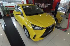 Toyota Wigo A350 1 0 E CVT Yellow Walkaround Exterior And Interior Brunei YouTube