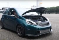 Tuned 400 HP Honda Hatchback Smaller Than Fit Packs Some Serious Punch