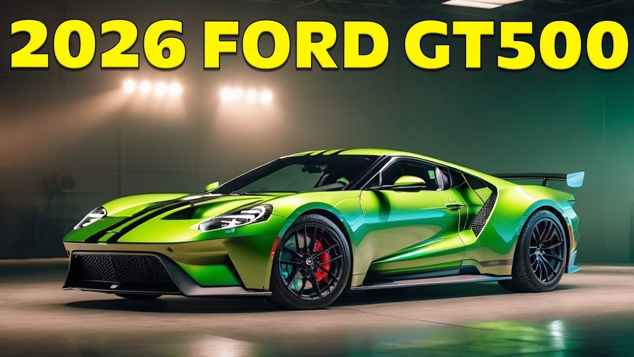Unleashing The Beast The Unprecedented Power Of The 2026 Ford GT500 YouTube