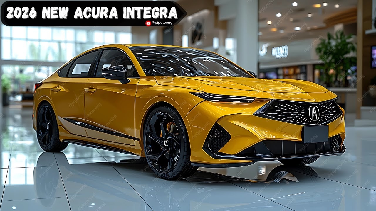 Unveiling The 2026 Acura Integra A Modern Classic Reimagined YouTube