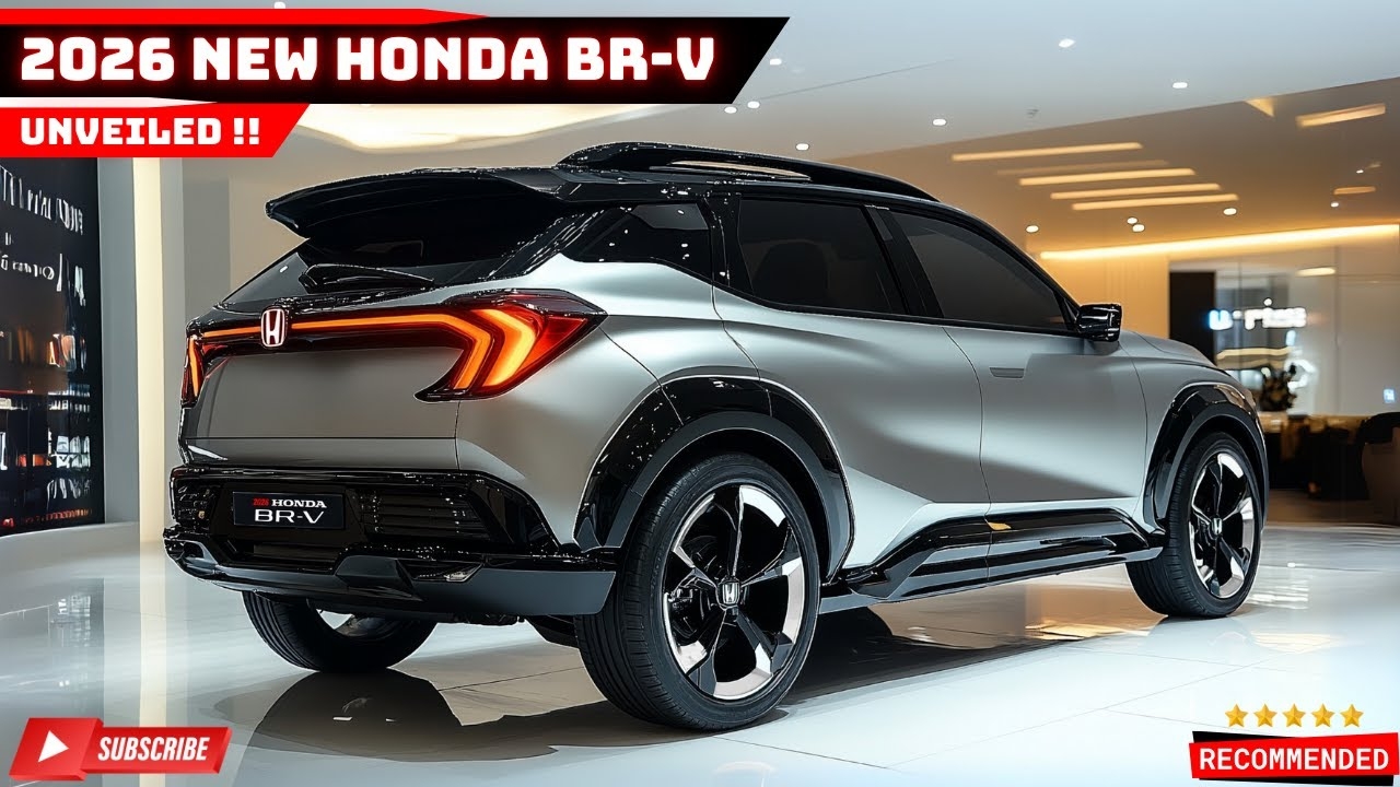 Unveiling The New 2026 Honda BR V Is This The SUV You ve Been Waiting For YouTube