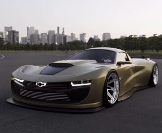 Virtual 2026 Chevy Camaro SS Looks Like C8 Corvette s Baby Sports ZZ632 Crate Engine Autoevolution
