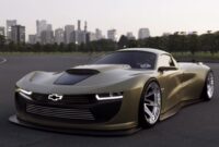 Virtual 2026 Chevy Camaro SS Looks Like C8 Corvette s Baby Sports ZZ632 Crate Engine Autoevolution
