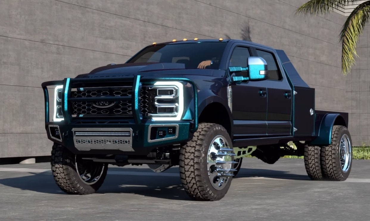 Virtually Modified Ford F 450 Looks Ready For Every Super Duty You Can Throw At It Autoevolution