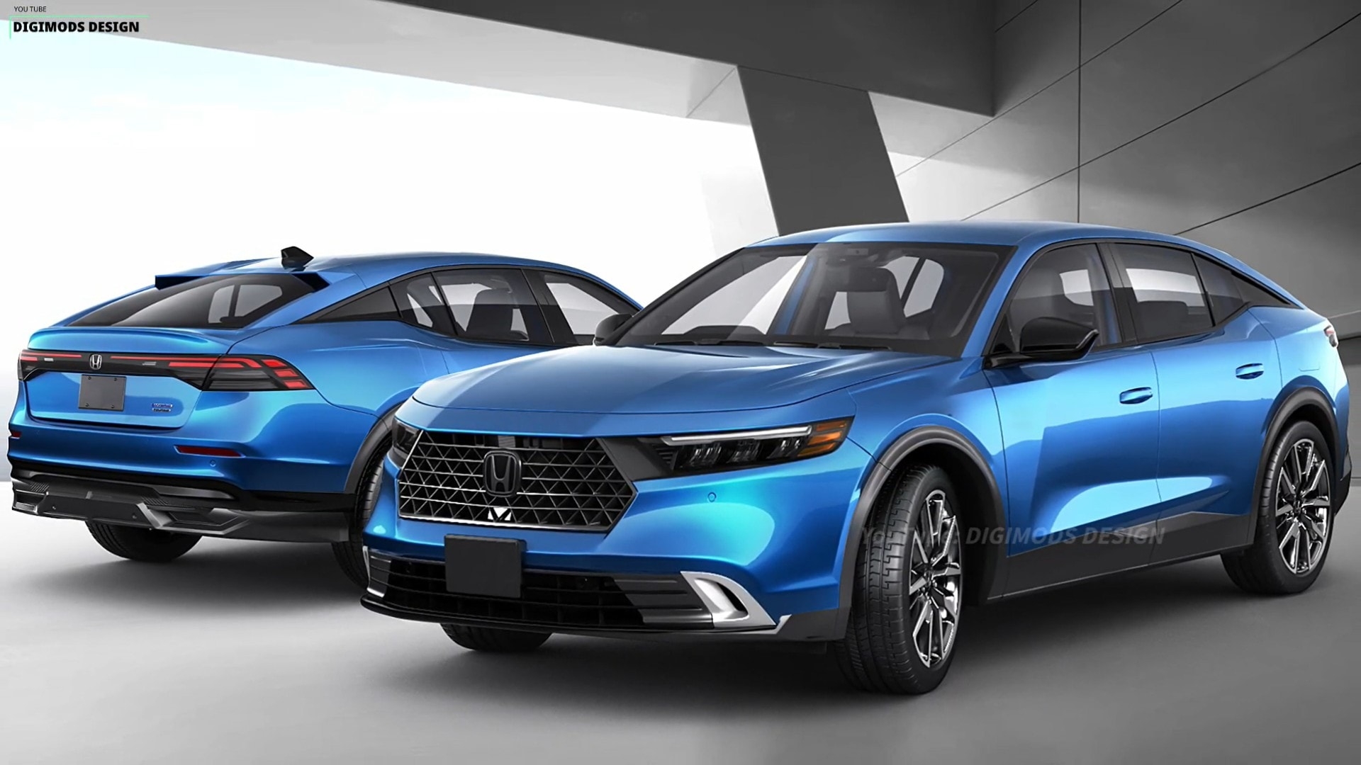 Virtually Revived 2025 Honda Crosstour Hybrid Could Hypothetically Join The Accord Family Autoevolution