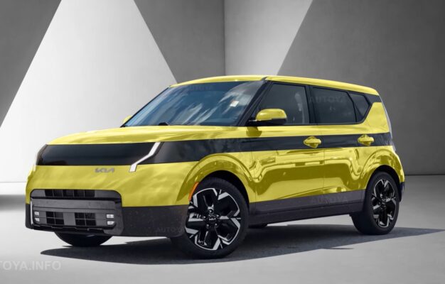 Wacky Unofficial 2026 Kia Soul Refresh Flaunts Quirky Virtual Design And Ritzy Colors Autoevolution